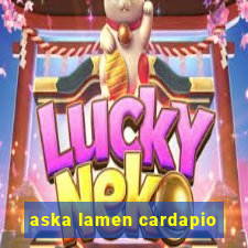 aska lamen cardapio